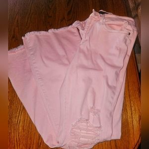 Judy Blue Pink Flare Jeans